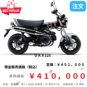 ダックス125